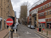 Hurst Street, Birmingham (Google Street View image)