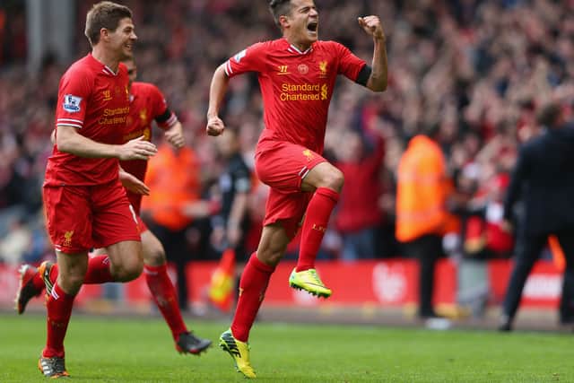 Coutinho and Gerrard have previously worked together at Liverpool 