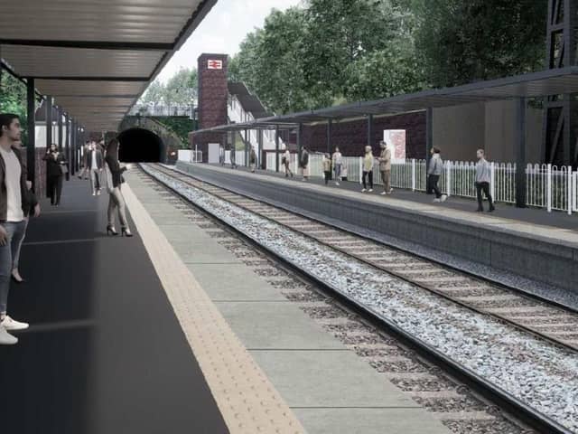 How Moseley train station will look when it reopens in 2023
