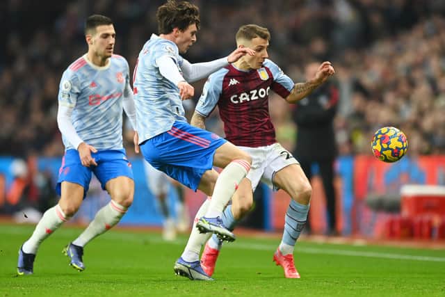 Lucas Digne in action for Aston Villa. Picture: Shaun Botterill/Getty Images
