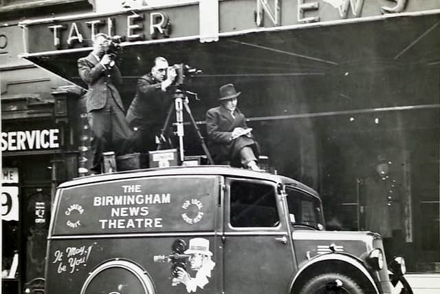 A historic view of the the UK's oldest cinema - The Electric Cinema in Birmingham