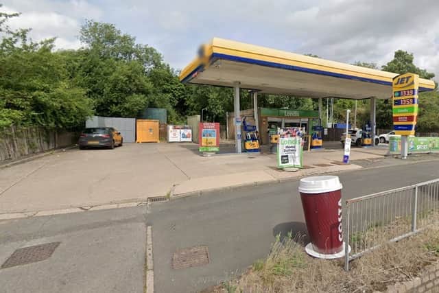 Rubery Filling Station on Cock Hill Lane