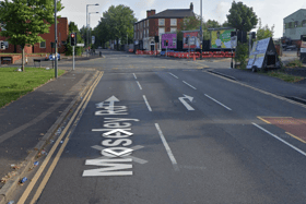 The man was hit by the car on Highgate Road, near the junction of Moseley Road