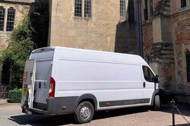 The van was stolen in Gough Street at the weekend