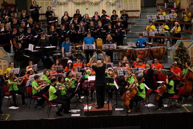 Thousands of pounds worth of equipment was stolen from The People’s Orchestra on Sunday 