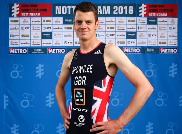<p>Jonny Brownlee (pictured) and Alex Yee both said the Commonwealth Games was their main focus this year after being named alongside Georgia Taylor-Brown and Sophie Coldwell in England’s triathlon line-up. </p>