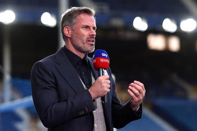Jamie Carragher on Sky Sports Credit: Getty