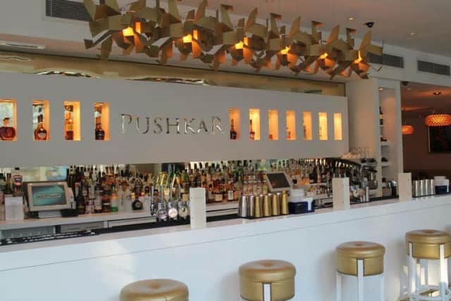 Pushkar restaurant on Broad Street Birmingham (Google maps)