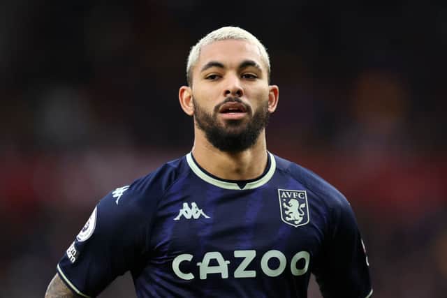 Douglas Luiz of Aston Villa. (Photo by Alex Pantling/Getty Images)