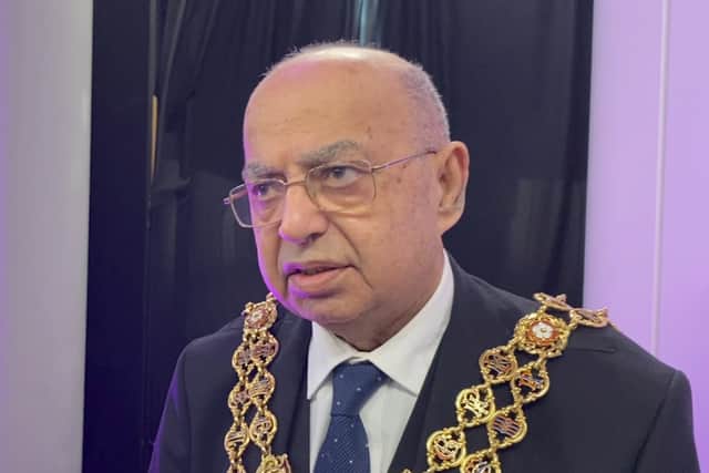 The Lord Mayor of Birmingham, Cllr Muhammad Afzal, Holocaust Memorial Service, Millennium Point