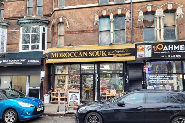 Moroccan Souk on Moseley Road in Balsall Heath, Birmingham