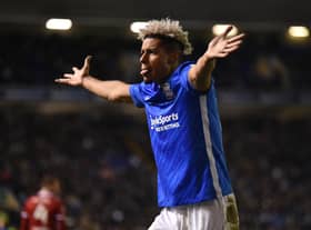 Lyle Taylor of Birmingham City reacts during the Sky Bet Championship match between Birmingham City and Sheffield United