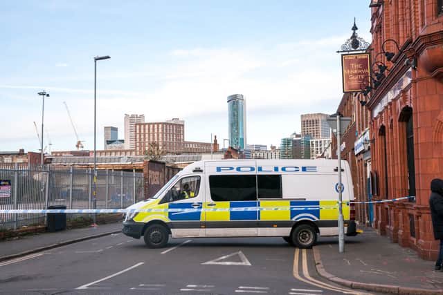 West Midlands Police investigate murder in a flat on Moseley Street in Digbeth