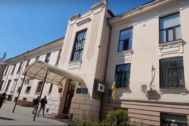 The Dnipro Medical Institute in central Ukraine, where Birmingham student Haider Ali attended 