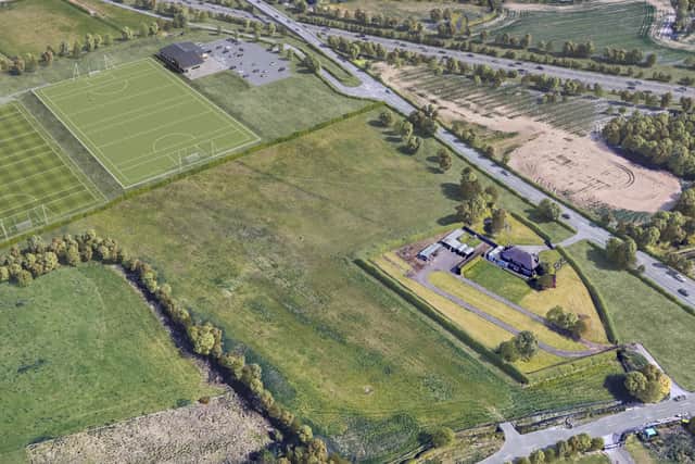 How the new Warwickshire GAA site in Bickenhill, Solihull will look