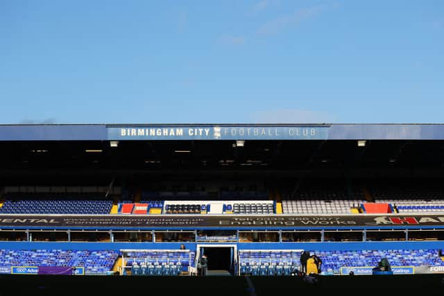 Birmingham City St Andrew’s Stadium