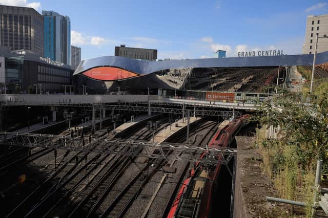 <p>Services calling at Birmingham New Street have been badly affected by Storm Eunice</p>