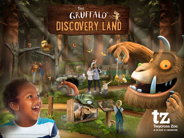 The Gruffalo Discovery Land is coming to Twycross Zoo