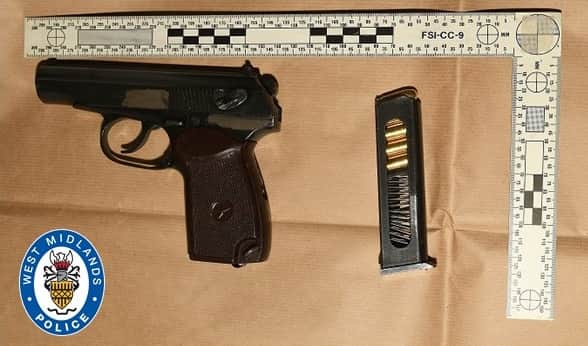 Firearm and ammunition found at Simon Mahli’s home in Tipton