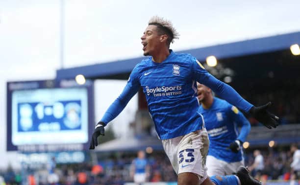 Lyle Taylor already has three goals in a Blues shirt. Picture: Alex Morton/Getty Images.