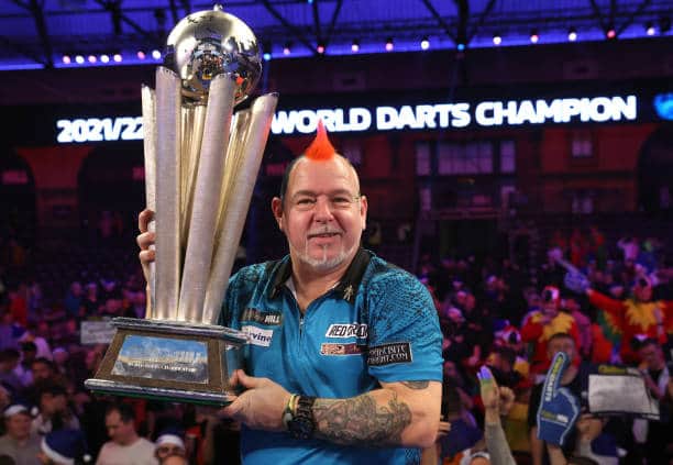 Reigning world champion Peter Wright is a star name at the Premier League Darts coming to Birmingham next month. Picture: Luke Walker/Getty Images.