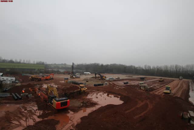 The Cofton Centre in Longbridge under construction with St Modwen