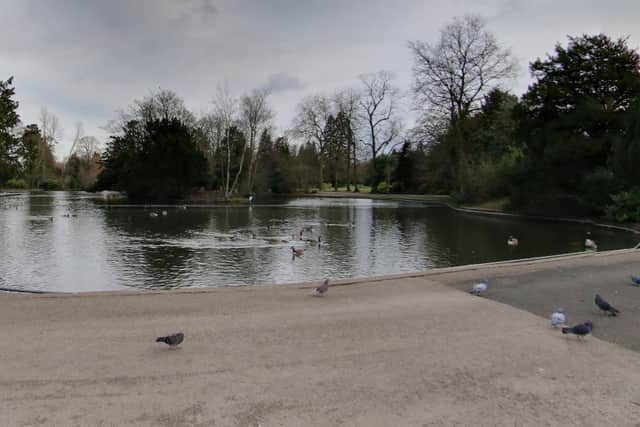 A lake near to Cannon Hill Park (Photo from Google Maps) 