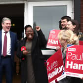 Labour leader Keir Starmer with new Erdington MP Paulette Hamiton  