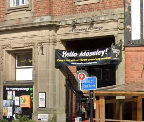Moseley Exchange, location of the singalong