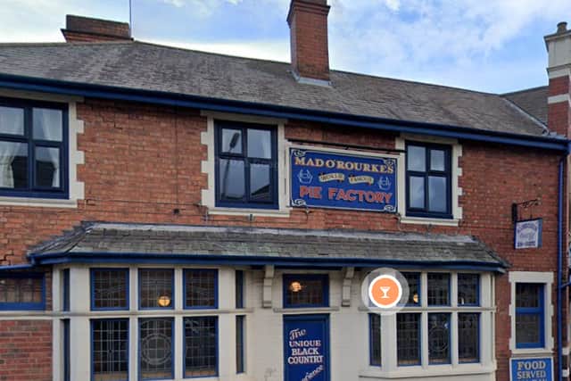 Mad O’Rourke’s Pie Factory in Tipton