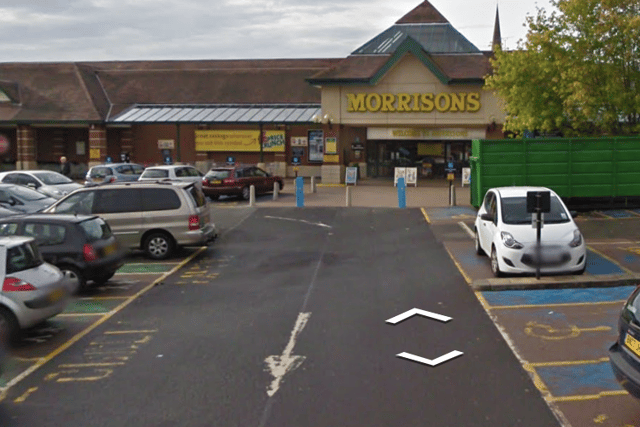 One of the incidents took place at Morrisons in Solihull