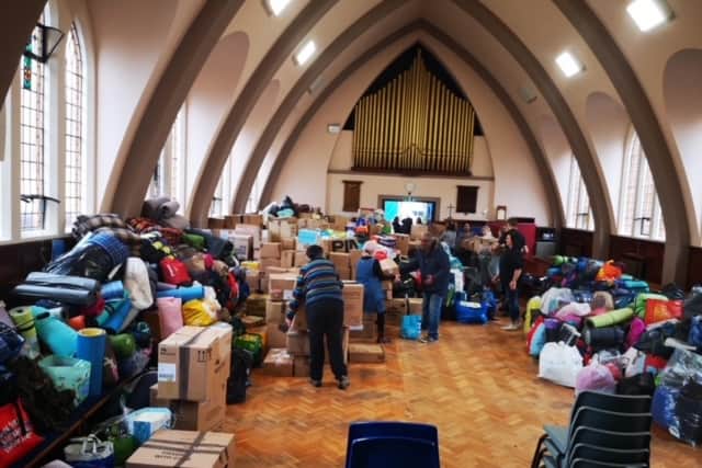 ‘Moseley for Ukraine’ humanitarian aid collection at Moseley Hive