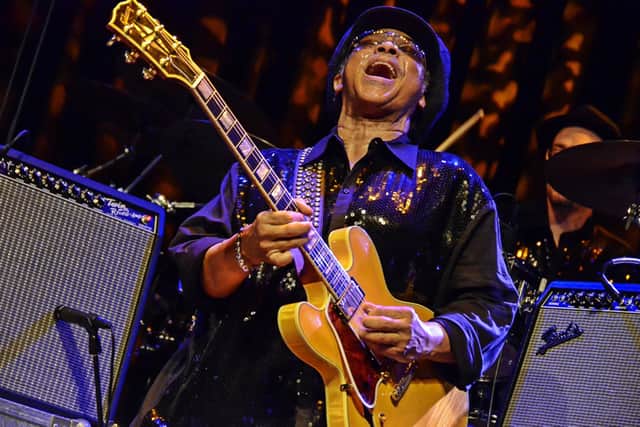 You can watch The Earth Wind and Fire Experience with guitarist Al McKay