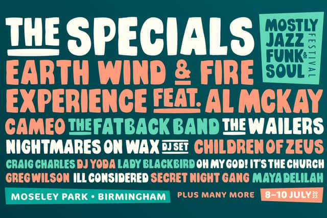 Birmingham’s Mostly Jazz Funk and Soul Festival line-up