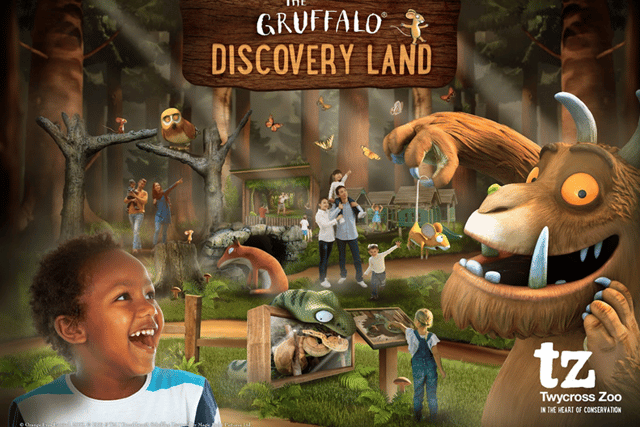  Tickets are now on sale for The Gruffalo Discovery Land at Twycross Zoo