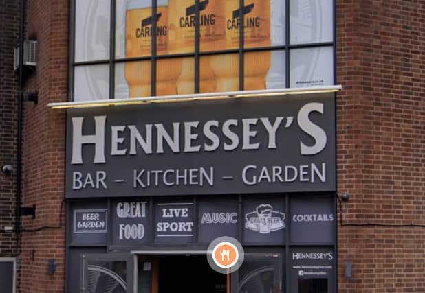 Hennessey’s bar and kitchen 