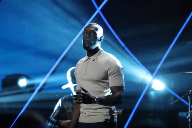 Stormzy performs at the 2019 Global Citizen Prize at the Royal Albert Hall on December 13, 2019