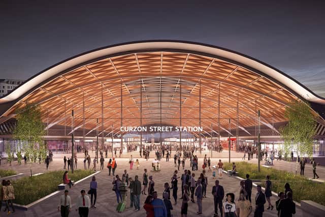 New Curzon and Interchange HS2 Station Designs Unveiled