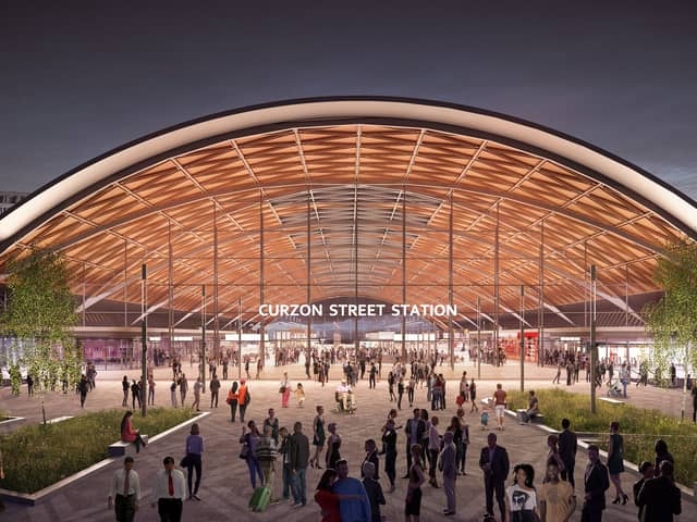 New Curzon and Interchange HS2 Station Designs Unveiled