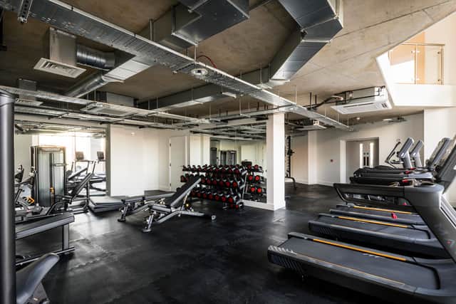 The complex boasts premier and leisure facilities such as a gym, concierge services, and a club lounge 