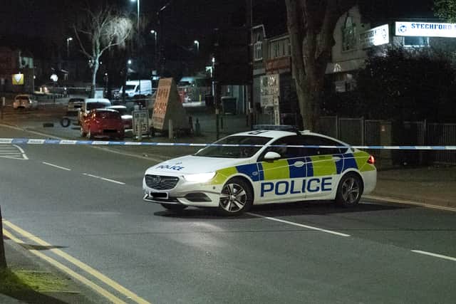 The incident happened in Flaxley Road, Stechford last night