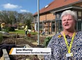 Covid National Day of Reflection at Marie Curie Hospice in Solihull