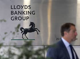 Lloyds Banking Group owns a number of banking brands, including Halifax and Bank of Scotland  (Photo: JUSTIN TALLIS/AFP via Getty Images)