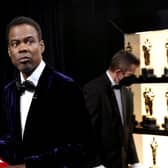 Chris Rock is seen backstage during the 94th Annual Academy Awards at Dolby Theatre on March 27, 2022 in Hollywood, California