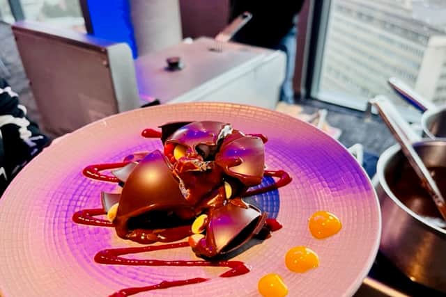Chocolate bomb at Indus at Park Regis