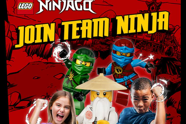 Join team ninja at the Lego Centre in Birmingham 