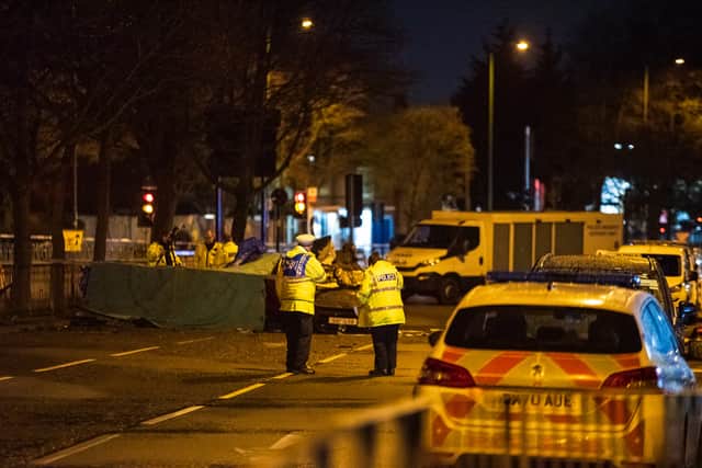 Police investigate fatal collision on the Coventry Road, near to the junction of Kings Road, in South Yardley on April 1