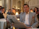 Dominic West as Dudley Clarke in SAS: Rogue Heroes, the new drama series from Peaky Blinders creator Steven Knight