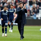 Gerrard applauds fans after his club loses 2-1 to West Ham