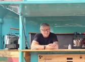 The old horsebox has been converted into a coffee shop. Picture: Birmingham City Council.